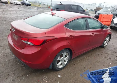 2016 Hyundai Elantra Value Edition z USA, uszkodzony, nr VIN 5NPDH4AE5GH732455